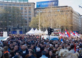 Vučićeva blamaža, objavljeno koliko je ljudi bilo na skupu