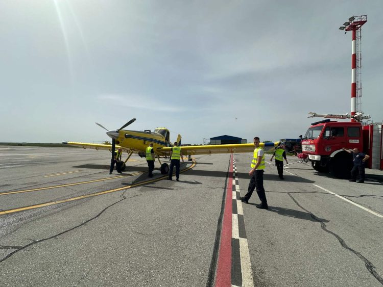 U Zračnu luku Mostar stiže air-tractor