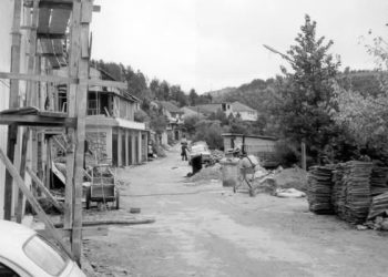 Evo kako je izgledala ulica prema Domu zdravlja oko 1978. godine