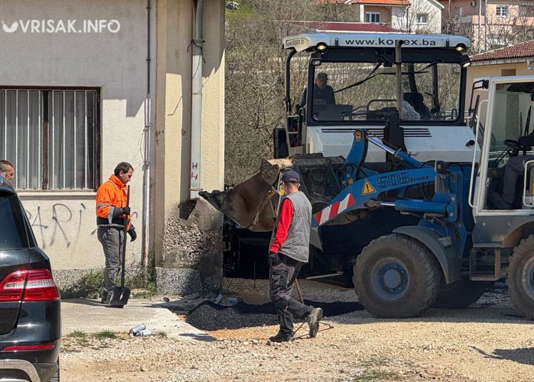 Široki Brijeg: Asfaltira se cesta u Duhanskoj stanici