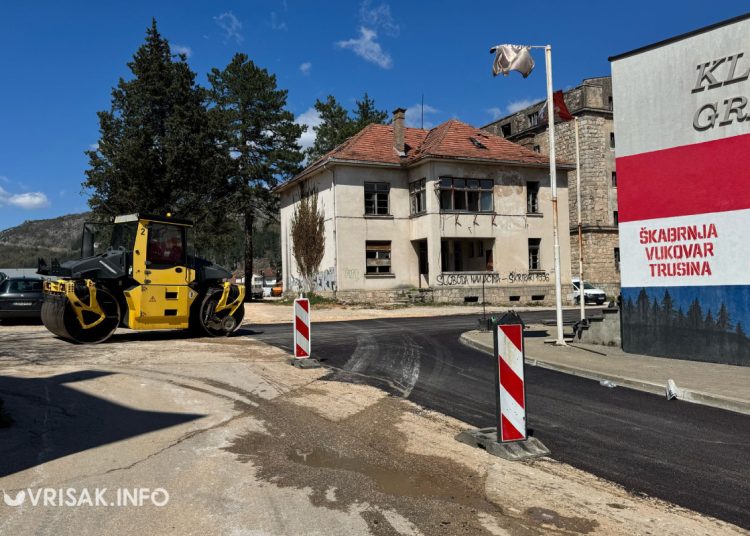 Široki Brijeg: Asfaltira se cesta u Duhanskoj stanici