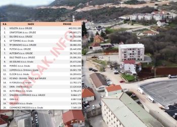 Donosimo TOP 20 najuspješnijih tvrtki u Grudama