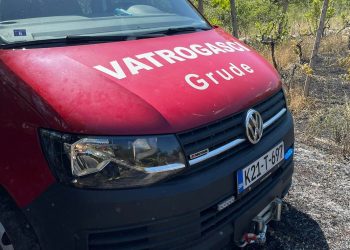 Grudski vatrogasci intervenirali na gašenju dva požara