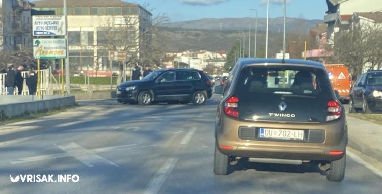 Široki Brijeg: Prometna nezgoda na Trnu
