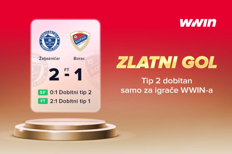 Samo WWIN isplaćuje prije kraja – Zlatni gol u akciji!