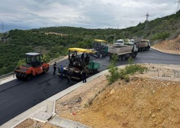 Radovi na cesti Varda – Rodoč privode se kraju