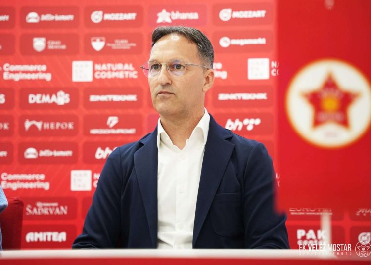 Velež predstavio novog trenera: Janković stigao u Mostar