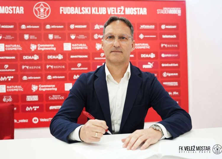 Velež predstavio novog trenera: Janković stigao u Mostar
