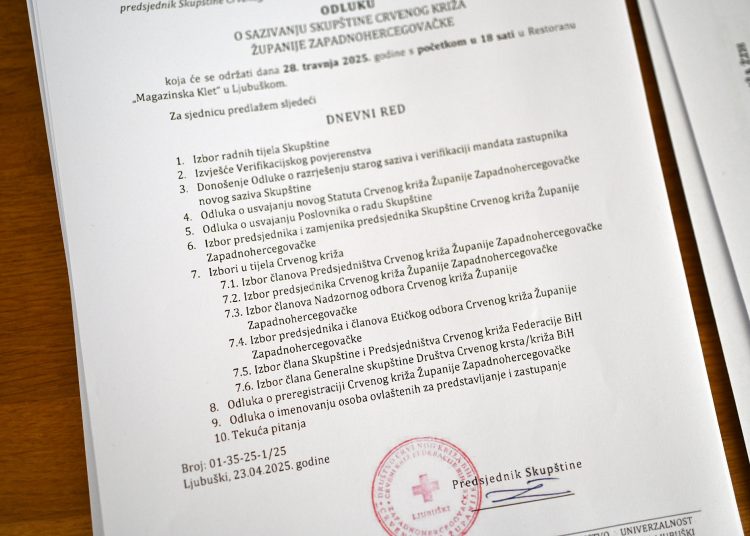 Foto: Crveni križ ŽZH