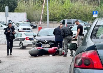 Mostar: U prometnoj nezgodi ozlijeđen motociklist