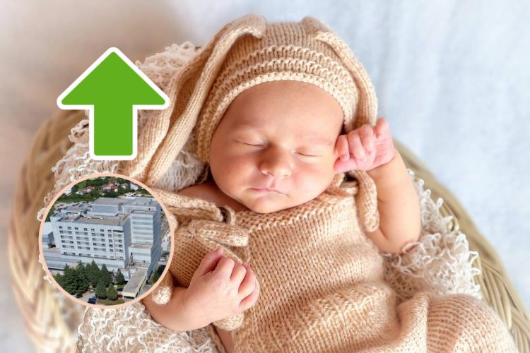 SKB Mostar: U tri mjeseca 2025. povećao se broj novorođenih beba