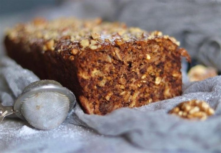 Zdravi kruh od banane s heljdinim brašnom