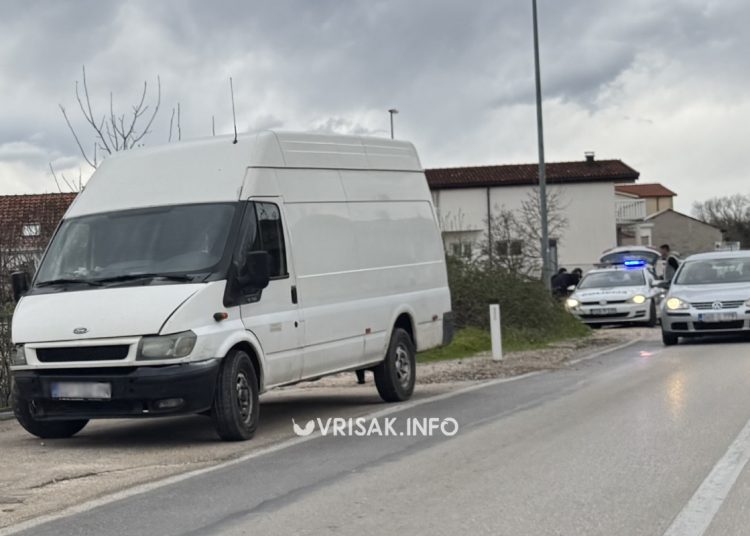 Široki Brijeg: Prometna nezgoda u Knešpolju kod skretanja za Blato