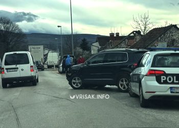 Široki Brijeg: Prometna nezgoda u Knešpolju kod skretanja za Blato