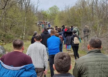 Široki Brijeg: Tradicionalna pobožnost Puta križa uz Gradinu u Mokrom