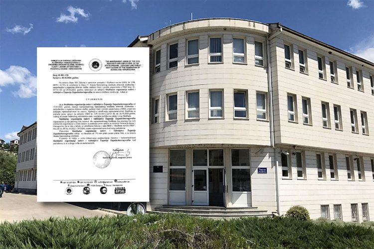 Sindikat sudova i tužiteljstva odgovorio Ministarstvu pravosuđa i uprave ŽZH