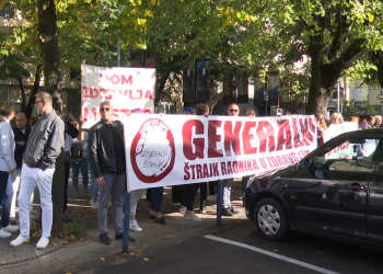 Zdravstveni radnici danas prosvjeduju ispred zgrade Vlade HNŽ