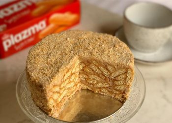 Plazma torta od 3 sastojka bez pečenja za par minuta