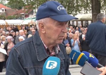 Umirovljenici održali prosvjed: “Ne tražimo milostinju već poštovanje”