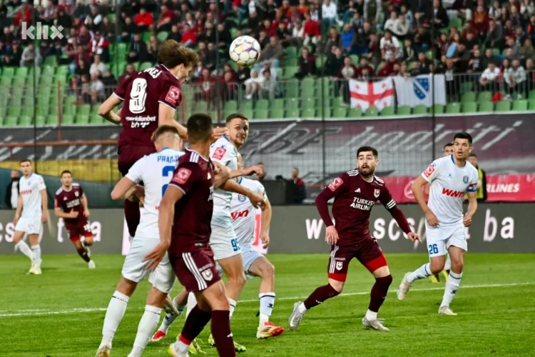 Široki Brijeg na Koševu šokirao Sarajevo, vodi nakon prvog poluvremena