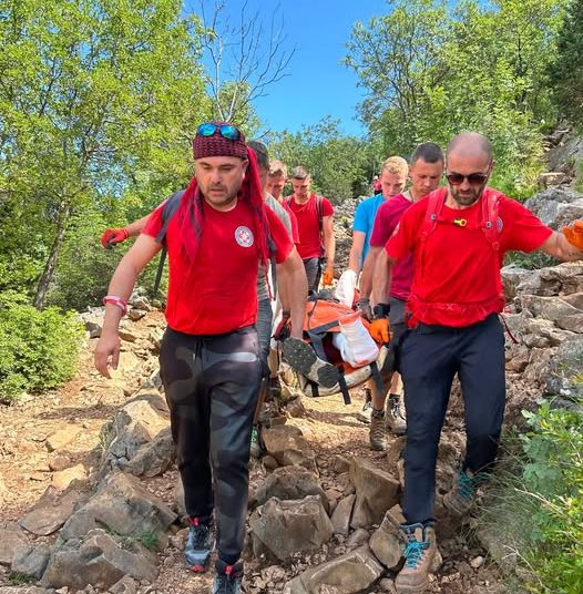 HGSS Čitluk spasio ozlijeđenu hodočasnicu na Križevcu