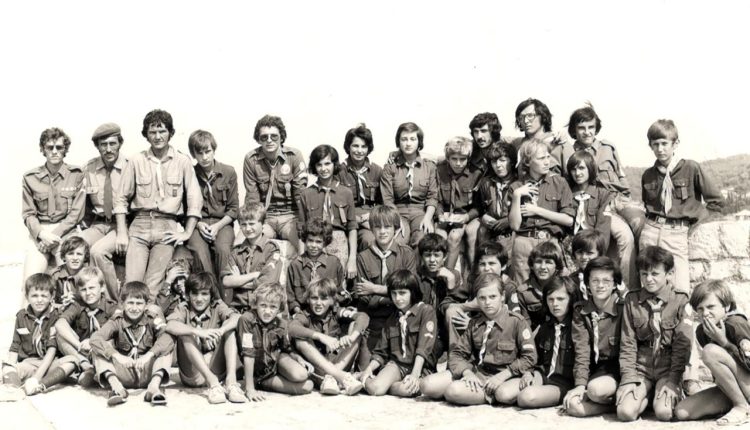 Detalj iz prošlosti Širokog Brijega: Lištički izviđači 1975. godine