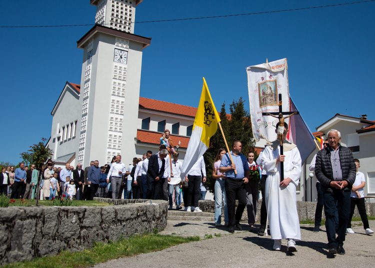 Široki Brijeg: Evo kako je u Izbičnu proslavljen sv. Josip Radnik