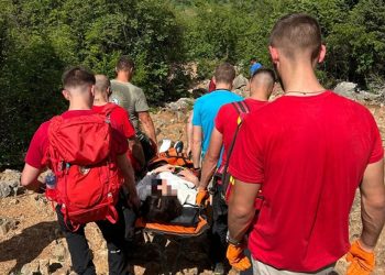 HGSS Čitluk na Križevcu spasio ženu sa slomljenom nogom