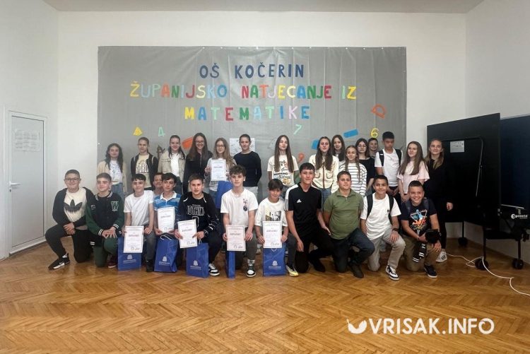 Široki Brijeg: Održano Županijsko natjecanje iz matematike