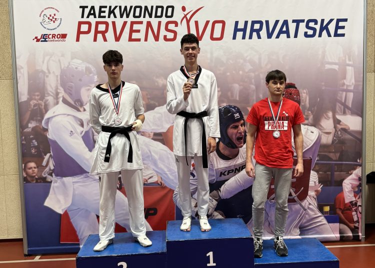 Posušak juniorski prvak Hrvatske u taekwondou