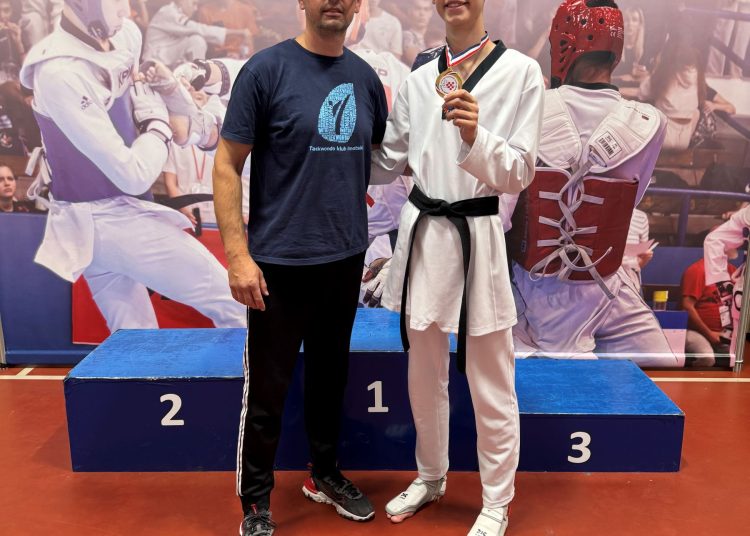 Posušak juniorski prvak Hrvatske u taekwondou