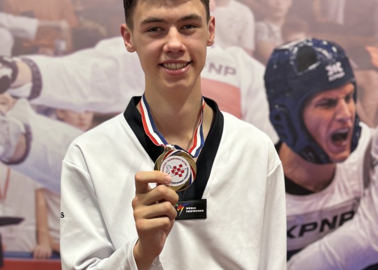 Posušak juniorski prvak Hrvatske u taekwondou