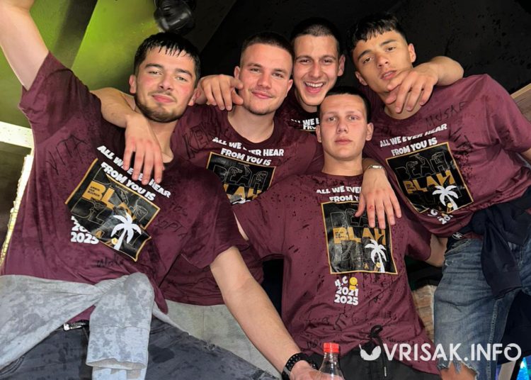 Ljubuški maturanti proslavili kraj srednjoškolskog obrazovanja uz pjesmu i ples