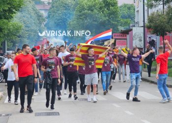 Ljubuški maturanti proslavili kraj srednjoškolskog obrazovanja uz pjesmu i ples