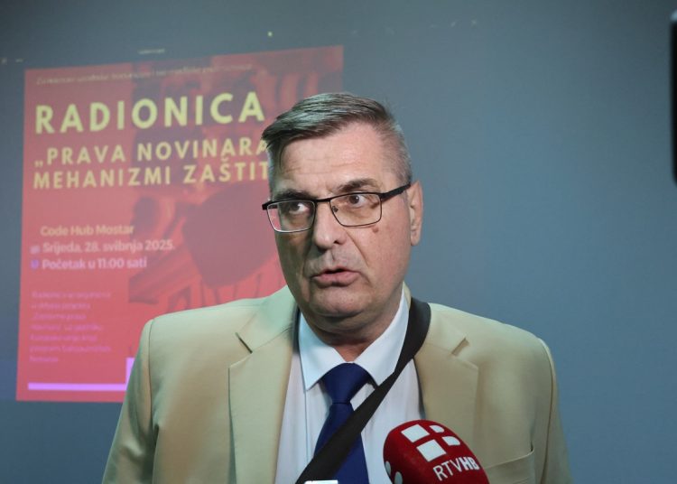 U Mostaru održana radionica ‘Prava novinara i mehanizmi zaštite’