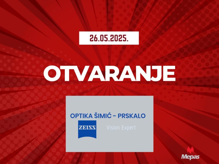 Novo u SMT Mepas centru: Optika Šimić Prskalo – adresa za savršen vid