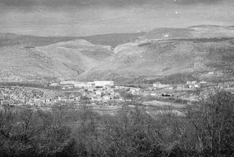 Detalj iz prošlosti Širokog Brijega: Panorama grada 1938. godine