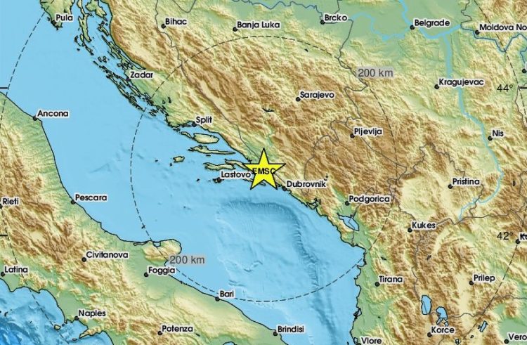 Potres u Hercegovini, epicentar kod Neuma
