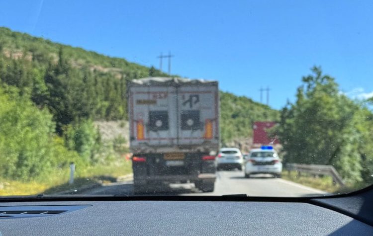 Prometna nezgoda na cesti Široki Brijeg – Mostar