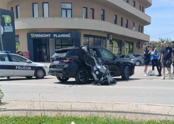 Međugorje: Sudar automobila i motocikla