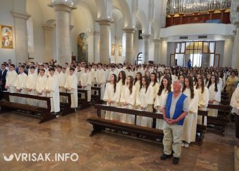 Široki Brijeg: 193 mladih primilo sakramenat Svete potvrde