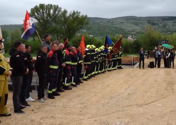 U Livnu položen kamen temeljac za novi vatrogasni dom