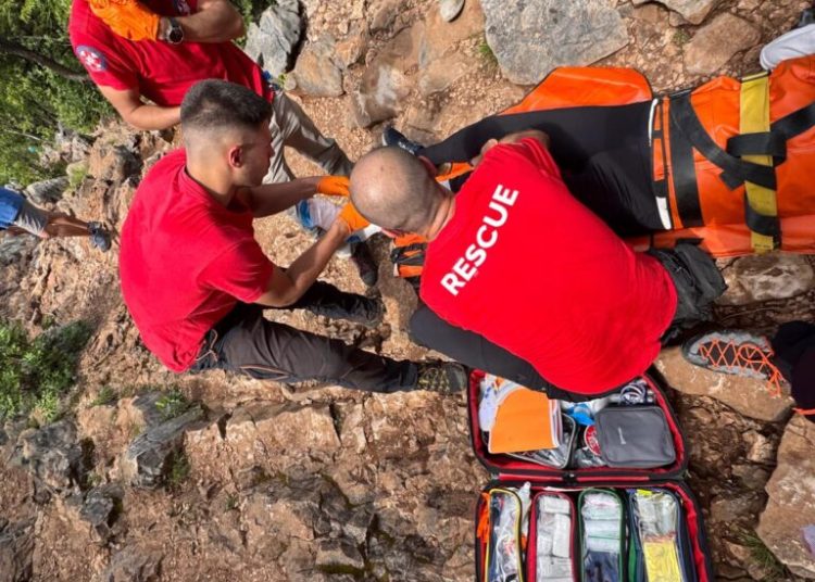 HGSS Čitluk spasio ozlijeđenu hodočasnicu na Križevcu