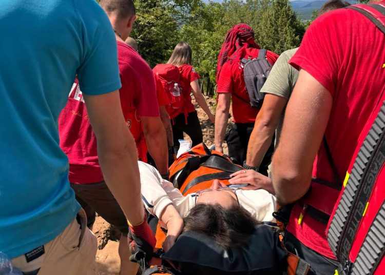HGSS Čitluk spasio ozlijeđenu hodočasnicu na Križevcu