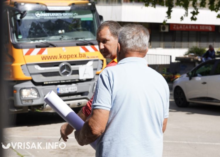 Široki Brijeg: Počeli radovi u središtu grada, donosimo fotografije