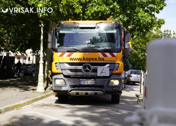 Široki Brijeg: Počeli radovi u središtu grada, donosimo fotografije