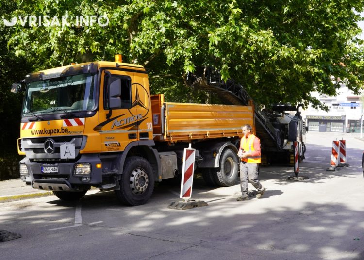Široki Brijeg: Počeli radovi u središtu grada, donosimo fotografije