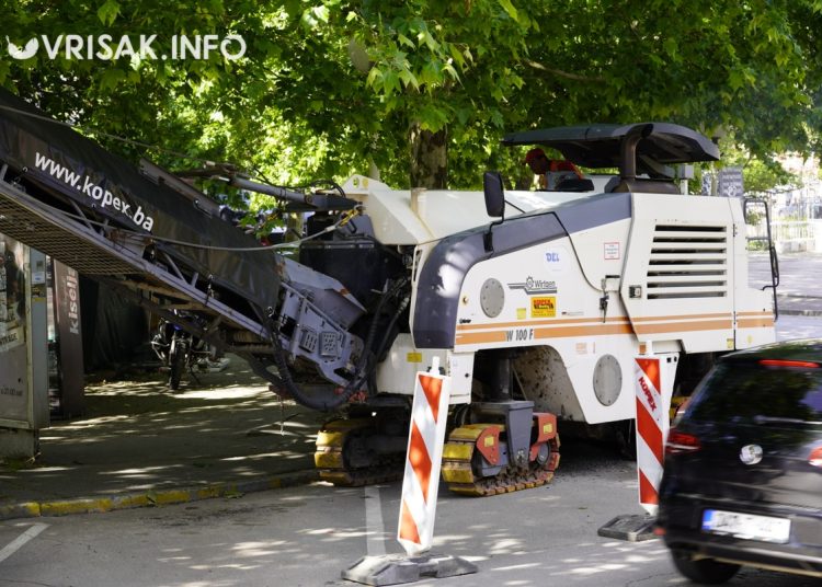 Široki Brijeg: Počeli radovi u središtu grada, donosimo fotografije