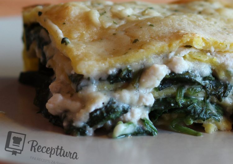 Recept za domaće lazanje sa špinatom i ricottom