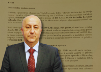 99.496 korisnika braniteljskih naknada dobiva jednokratnu pomoć od 200 KM